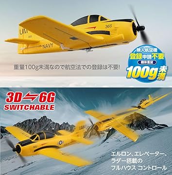 飛行機ラジコン 2.4GHz エアープレーン A220 P-40 Fighter ［ A220 P-40